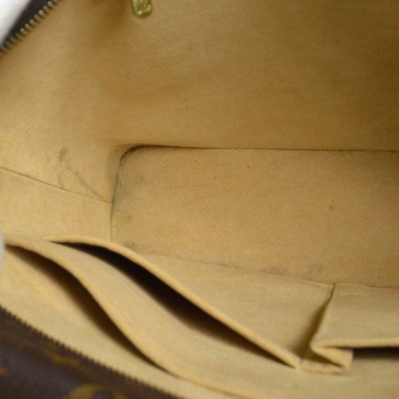 Authentic Louis Vuitton Shoulder Bag Luco Monogram Used LV Handbag Vintage​​ - Picture 5 of 11